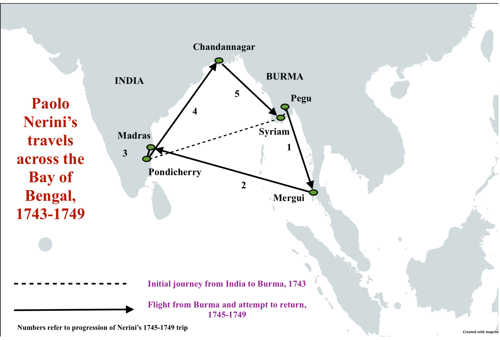 Hitching a Ride: The transport woes of a Barnabite in the Bay of Bengal, 1745-1749